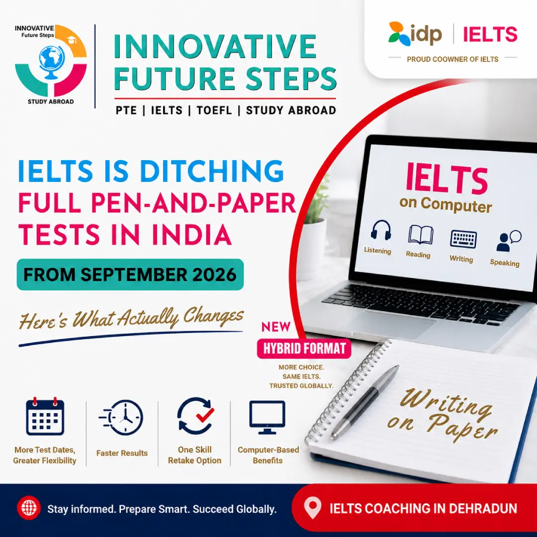 IELTS exam changes 2026